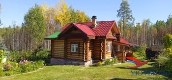 Бревенчатый дом в СНТ Ветеран в Красноуфимске - krasnoufimsk.yutvil.ru - фото 1