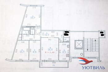Четырёхкомнатная квартира на ЖБИ в Красноуфимске - krasnoufimsk.yutvil.ru